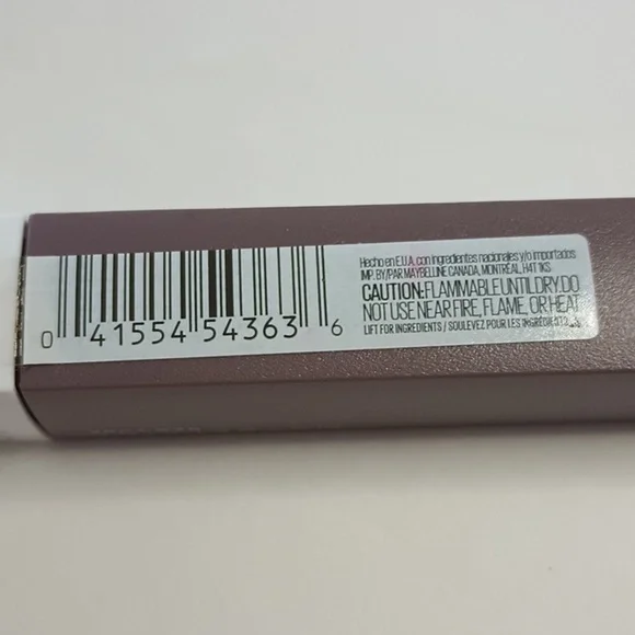 ❤️ 3/$15 Maybelline New York Super Stay Matte Ink Liquid Lipstick 90 Huntress - Picture 5 of 8